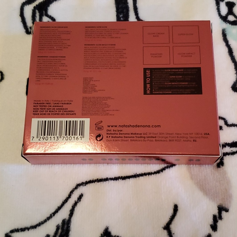 NIB Natasha Denona Love Glow Cheek Palette - Picture 4 of 8